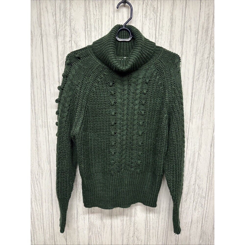 Womens Size S John + Jenn Green Sweater - Picture 2 of 5